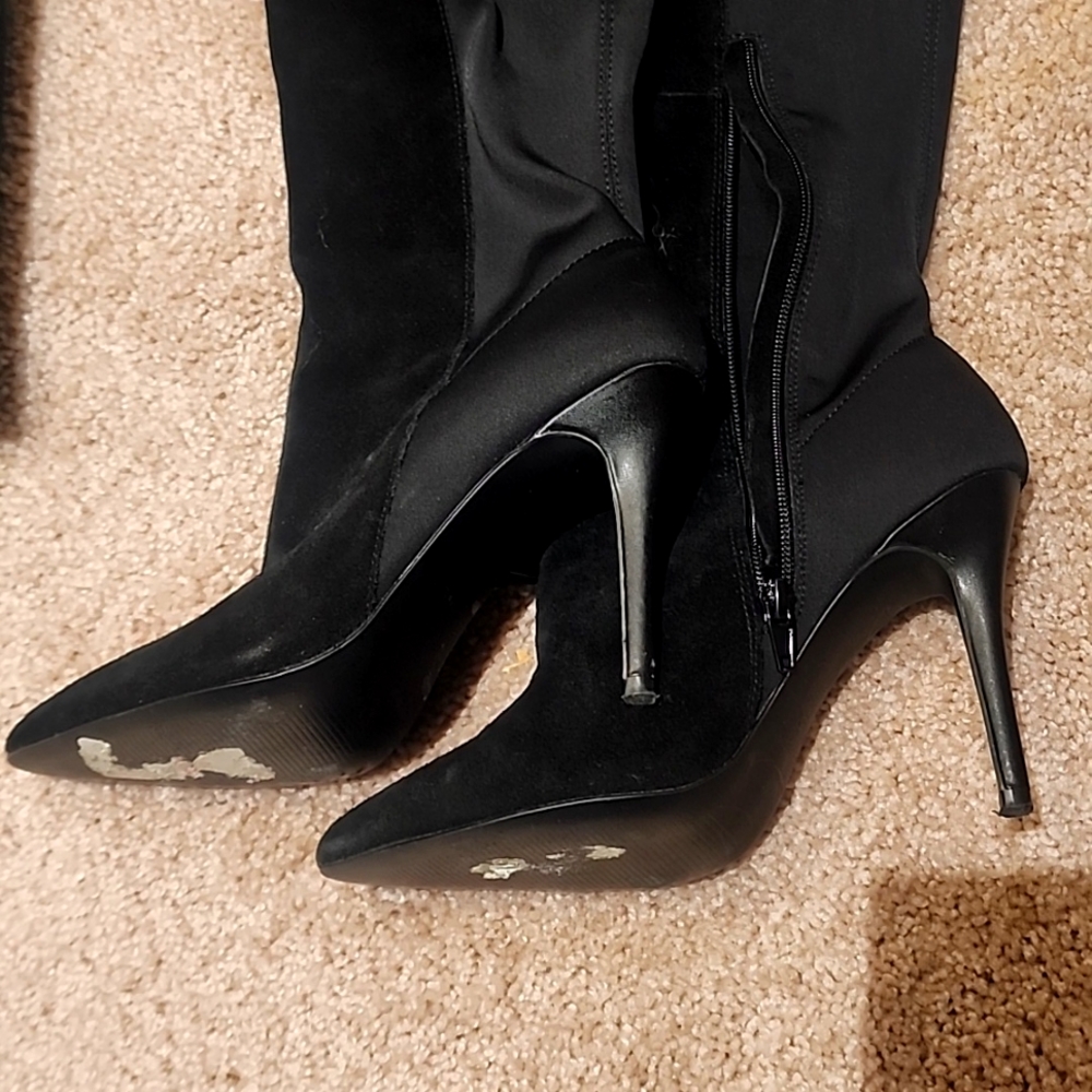 Neiman Marcus over the knee boots
